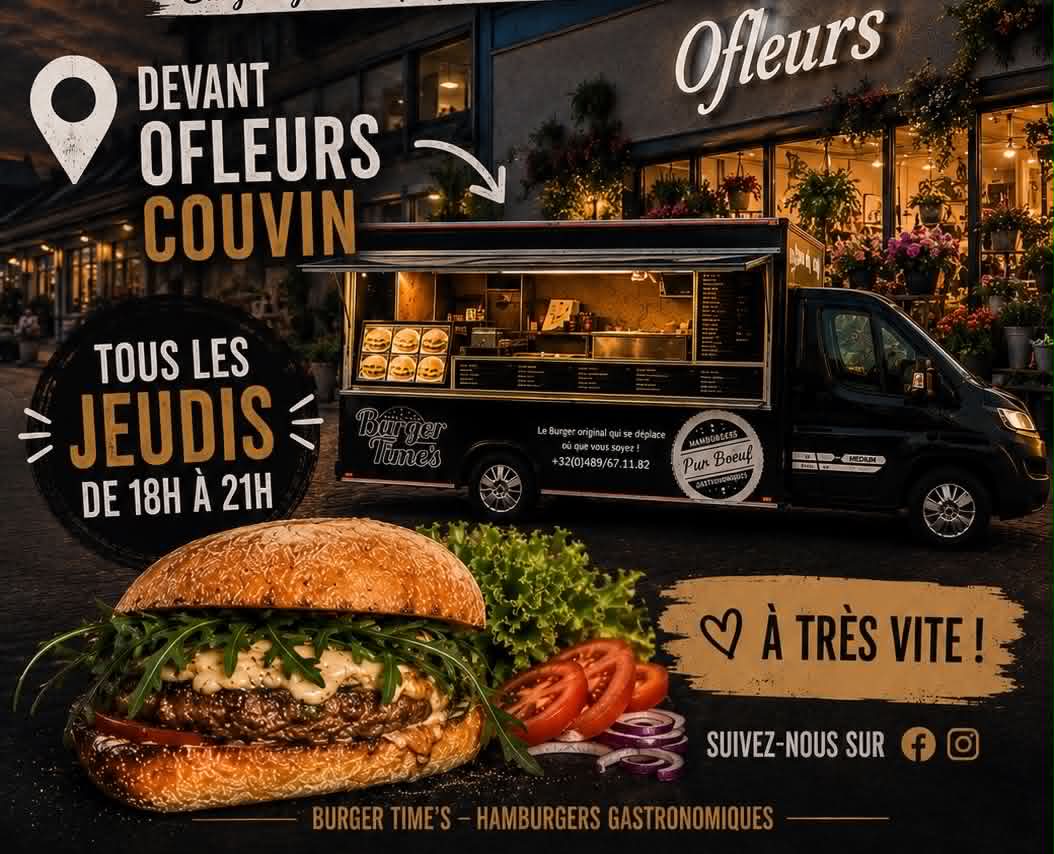 Burgertimes le jeudi devant Ofleurs à Couvin